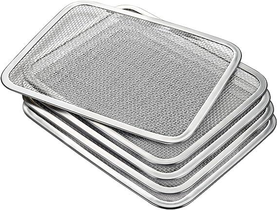 Septree 1PC Premium Stainless Steel Tray, 8.1x10.2inch Drying Trays for  Food Dehydrator DSC-04A